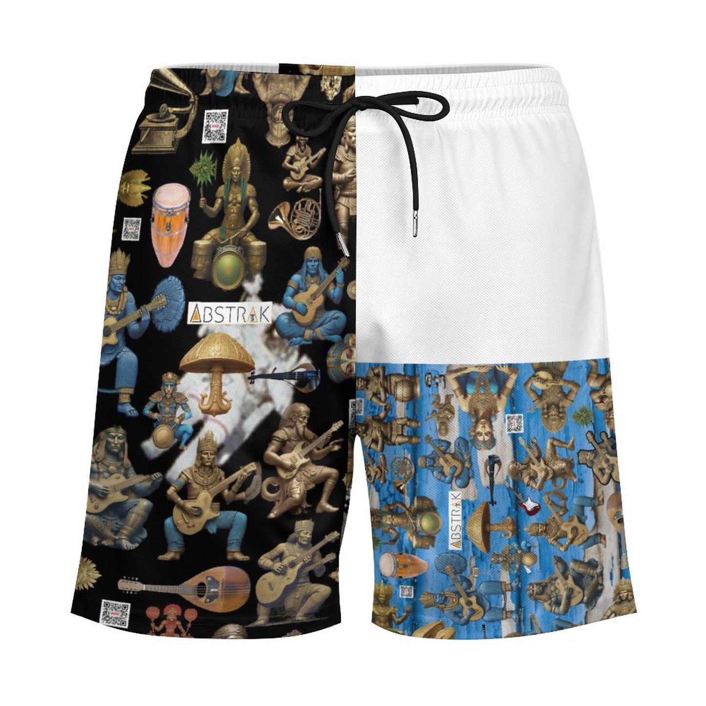 Men's Hawaiian shorts with 4 Pockets