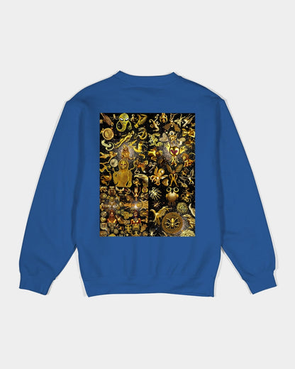 Mixed Abstract Design Unisex Premium Crewneck Sweatshirt | Lane Seven