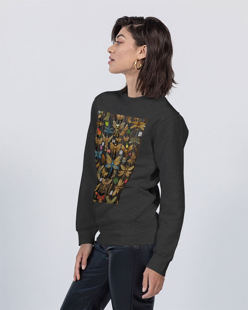 Abstrak dragonfly Unisex Premium Crewneck Sweatshirt | Lane Seven