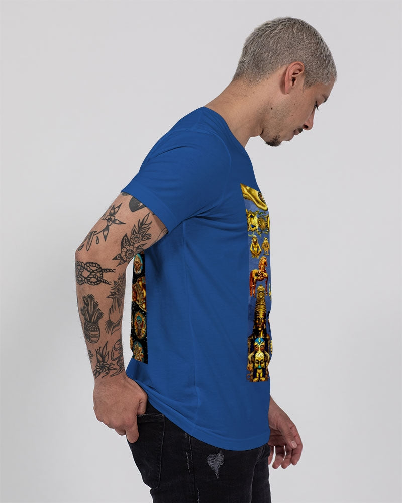 Evil Eye Abtrak Unisex Jersey V-Neck Tee | Bella + Canvas