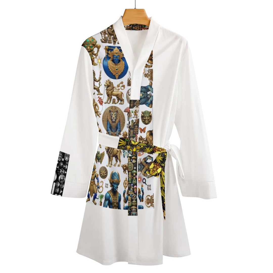 Long Sleeve Nightdress ASWQ (All-Over Printing)