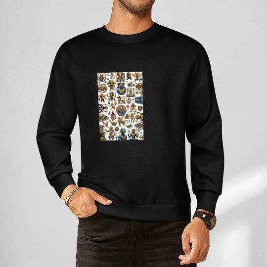 DTF 250gsm Cotton Men's Sweatshirt (Front Printing)