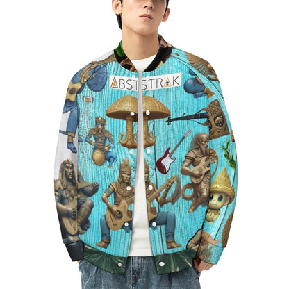 Men's Baseball Jacket (All-Over Printing)