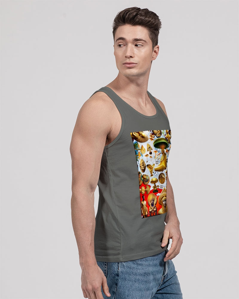 Illustration Abstrak Unisex Jersey Tank | Bella + Canvas