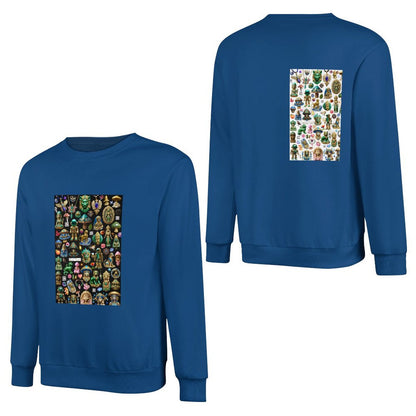 DTF 250gsm Cotton Men's Sweatshirt (Dual-sided Printing)