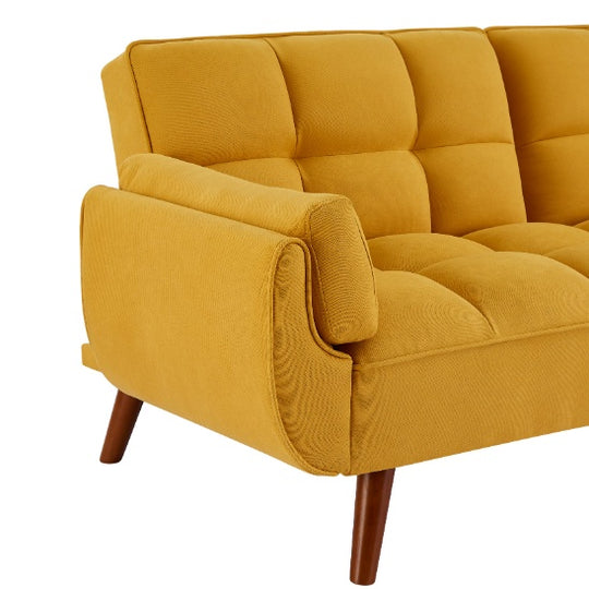 Yellow Fabric Sofa For Home Use