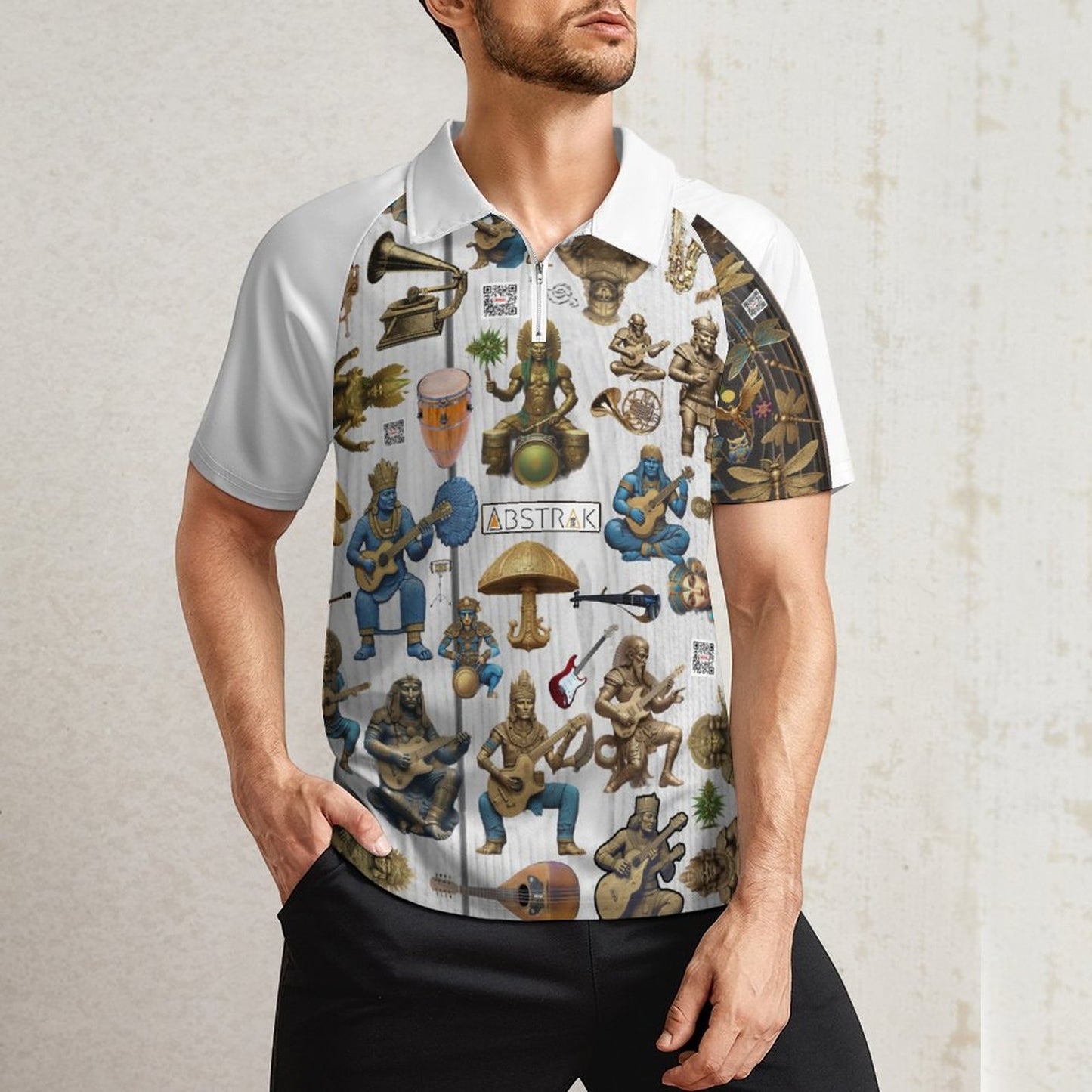 Short Sleeved Sportswear Men's T Shirt LTPL20 (All-Over Printing)