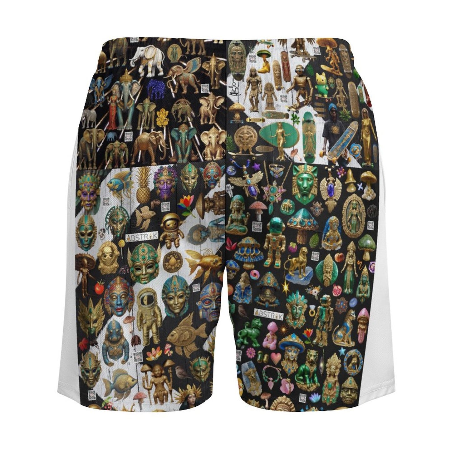 Men's Beach Shorts with 4 Pockets