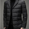 Remove Scarf Collar Suit Collar Down Jacket