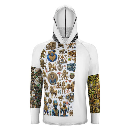 Men's Long Sleeve Hoodie NZ145 (All-Over Printing)