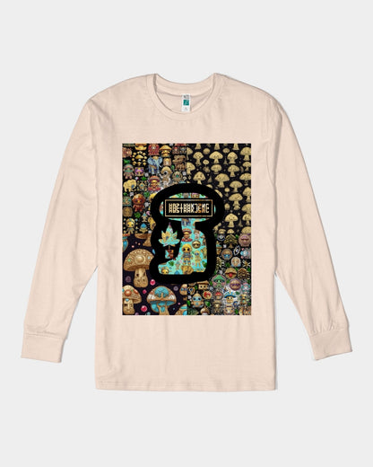 Alien Trendy Abstrak Collection Unisex Long Sleeve Tee | Lane Seven