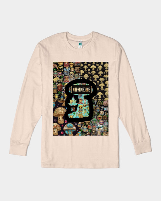 Alien Trendy Abstrak Collection Unisex Long Sleeve Tee | Lane Seven