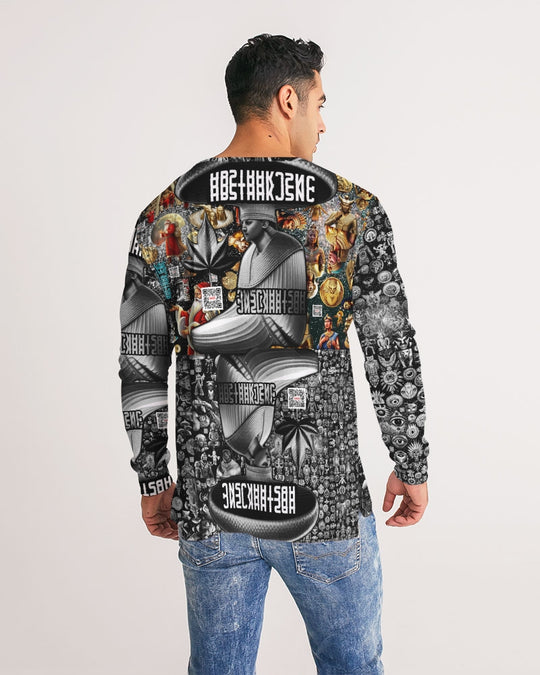 Matrix Vison Men's All-Over Print Long Sleeve Tee