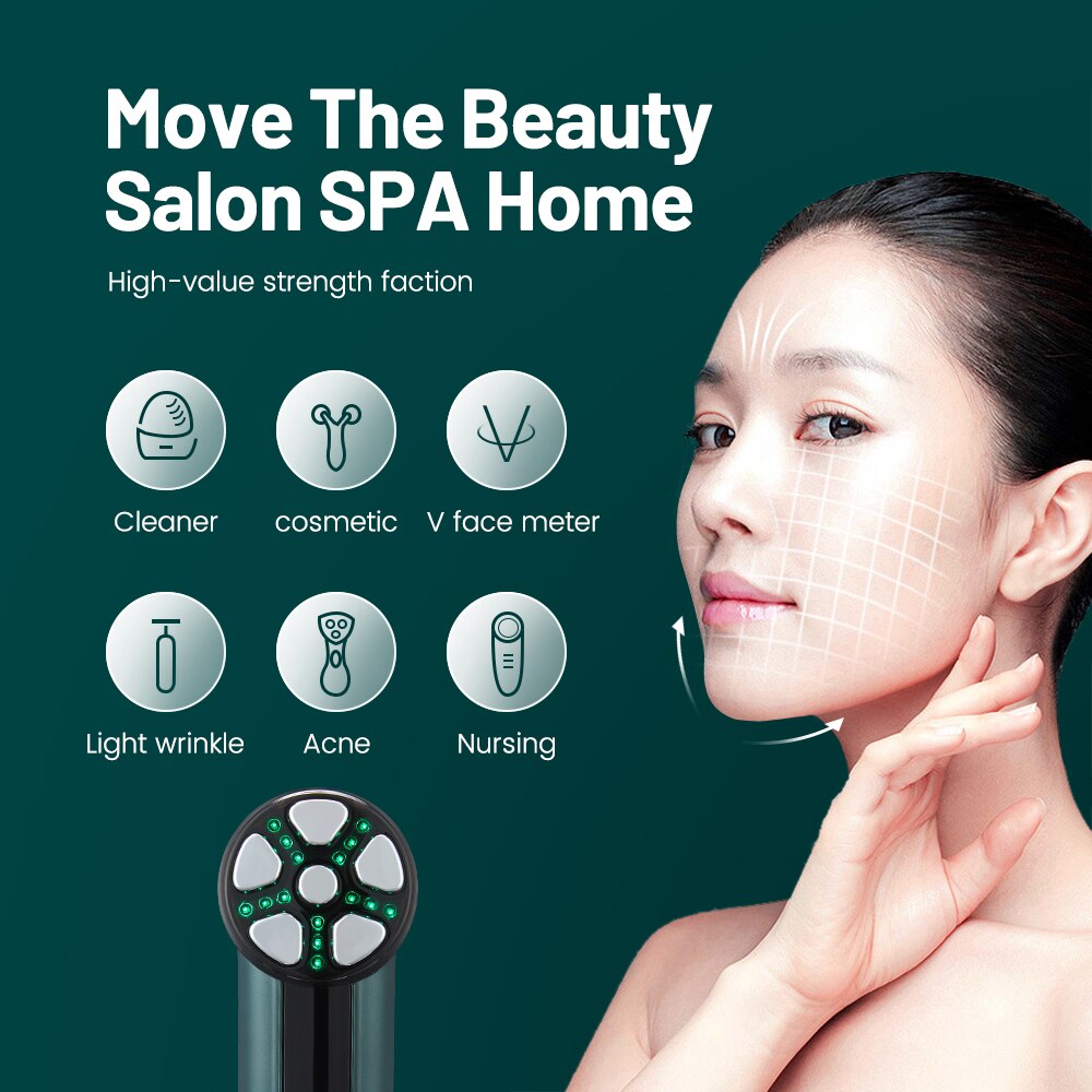 Face Lifting Anti-Wrinkle Photon Rejuvenation Facial Massager