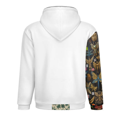 230gsm Full Zip up Hoodie with Plush Lining WZIP (All-Over Printing)