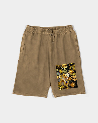 Ancient Abstrak Unisex Vintage Shorts | Lane Seven