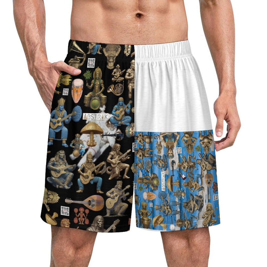 170gsm Pajama Shorts for Men LM012 (All-Over Printing)