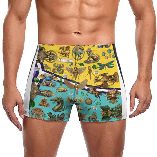 Fashionable Men's  boardshorts Swim Trunks DN003 (All-Over Printing)