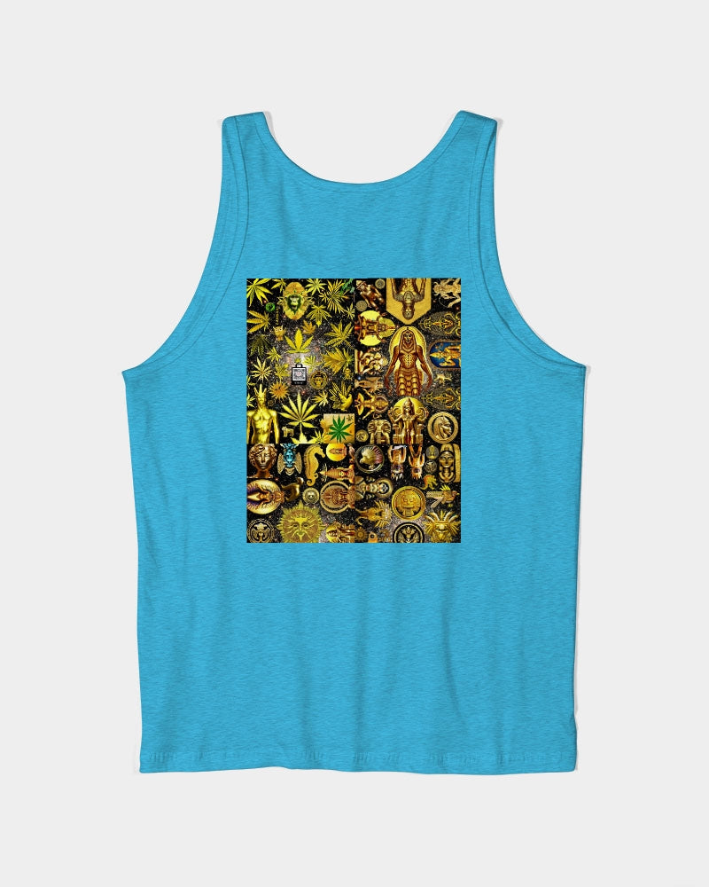 Ancient Abtsrak Unisex Jersey Tank | Bella + Canvas