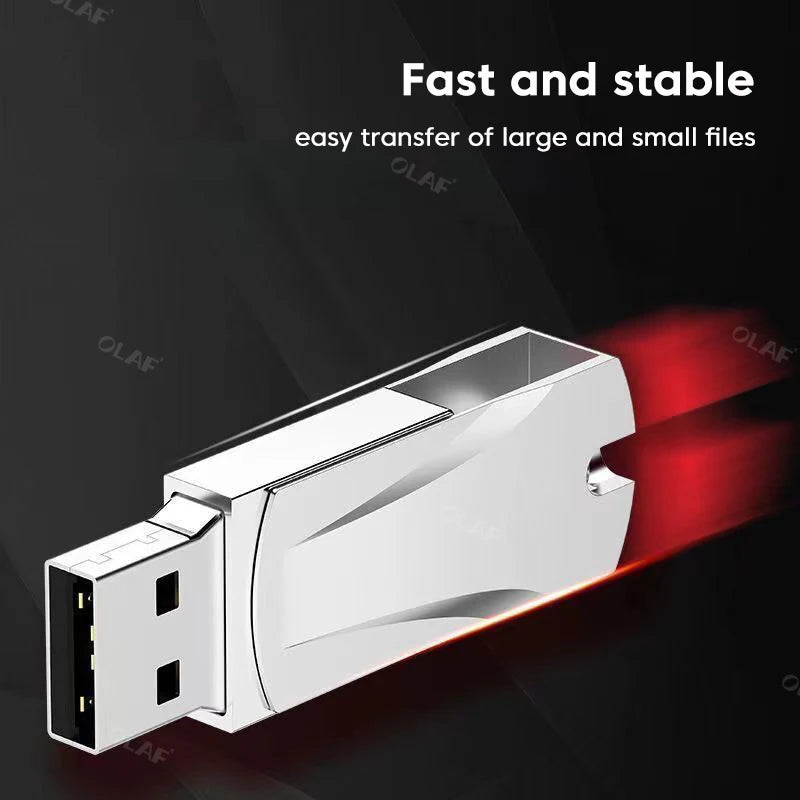 2022 New Mini Portable SSD Hard Drive 3.1 High-speed Flash Drive 512G USB PEN DRIVE External Flash Memory For Laptop Desktop