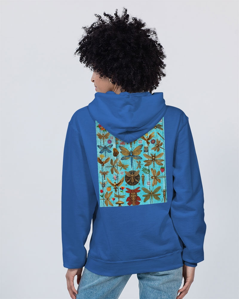 Abstrak dragonfly Unisex Hoodie | Champion