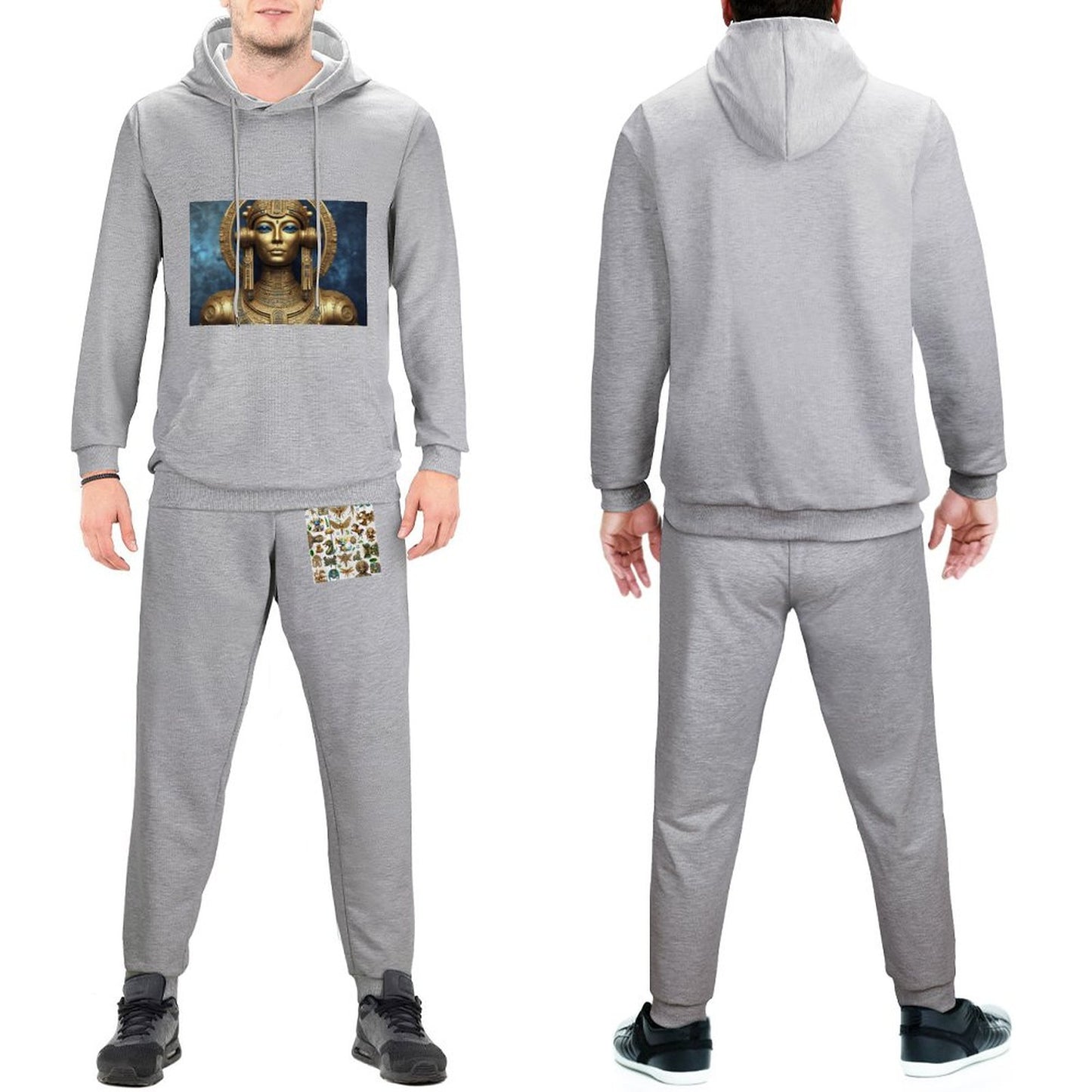 DTF Hoodie and Sweatpants Set