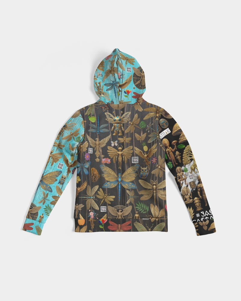 Abstrak dragonfly Women's All-Over Print Hoodie