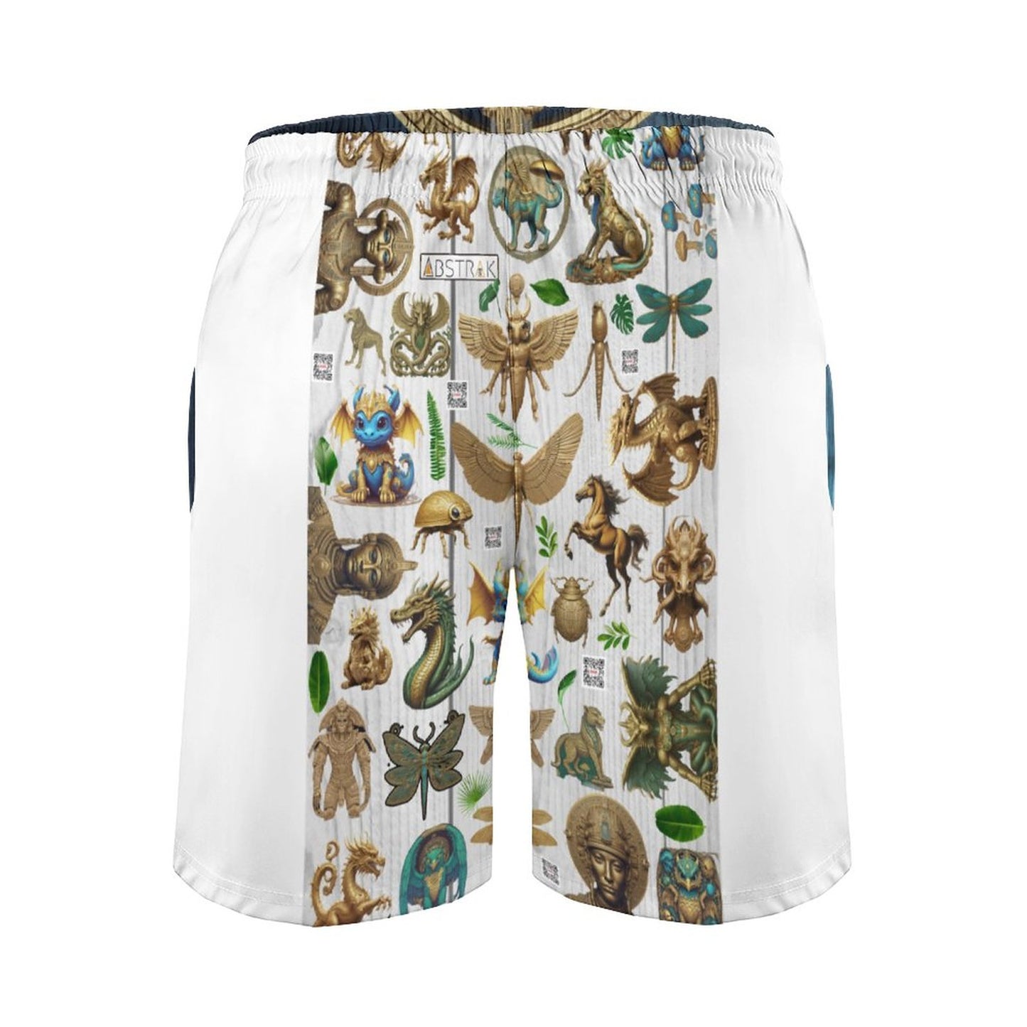 Men's Beach Shorts with Pockets