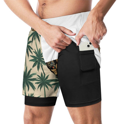 Men Beach Shorts with 4 Pockets DS076