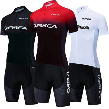 2024 ORBEA ORCA Cycling Jersey Bike Shorts Set Men Women Quick dry Ropa Ciclismo 4 Pockets Summer Pro Bicycle T-Shirt Clothing