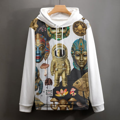 230gsm Men's Cool Hoodie with Double-layer Cap (All-Over Printing)