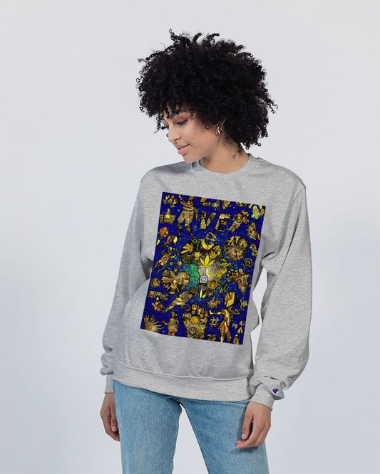 Ancient Abtsrak Unisex Sweatshirt | Champion