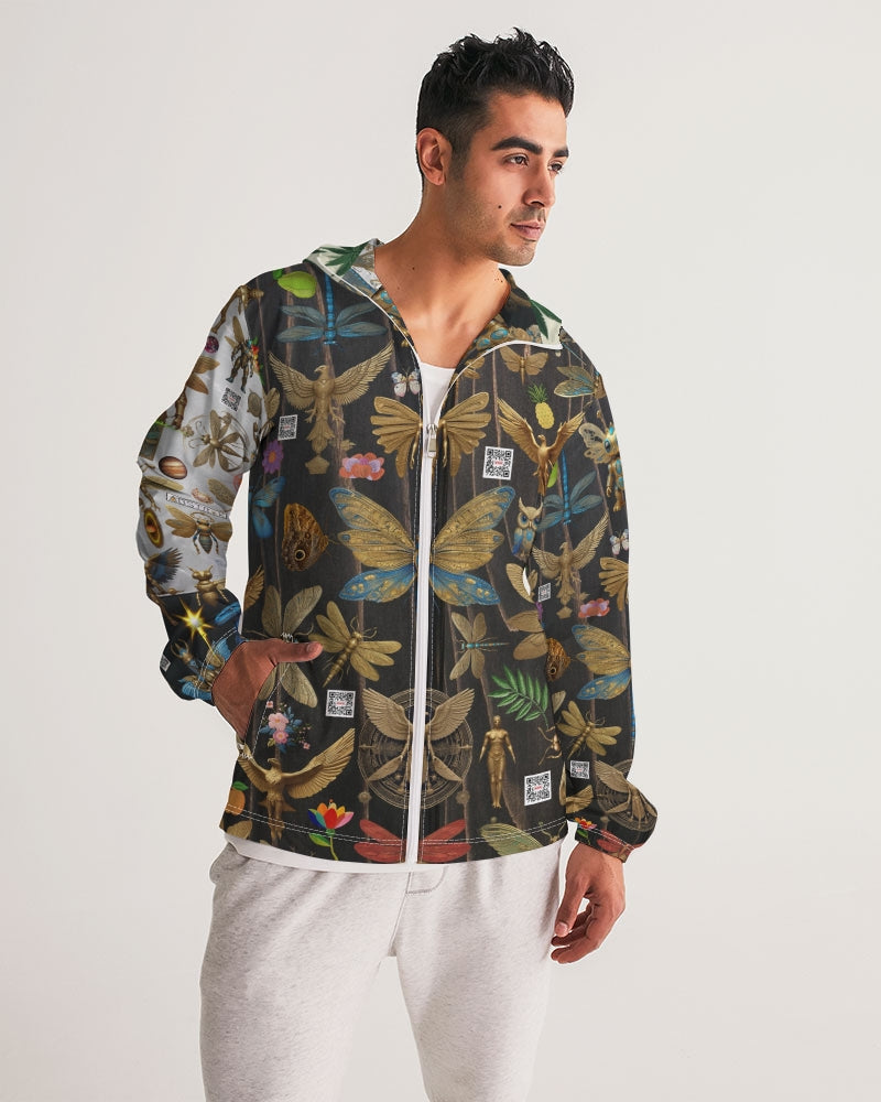 IMG_9222 Men's All-Over Print Windbreaker