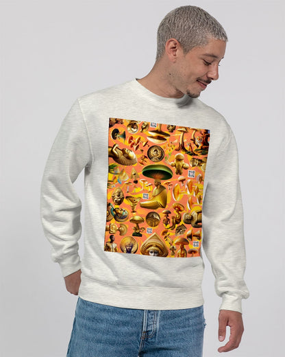 Illustration Abstrak Unisex Premium Crewneck Sweatshirt | Lane Seven