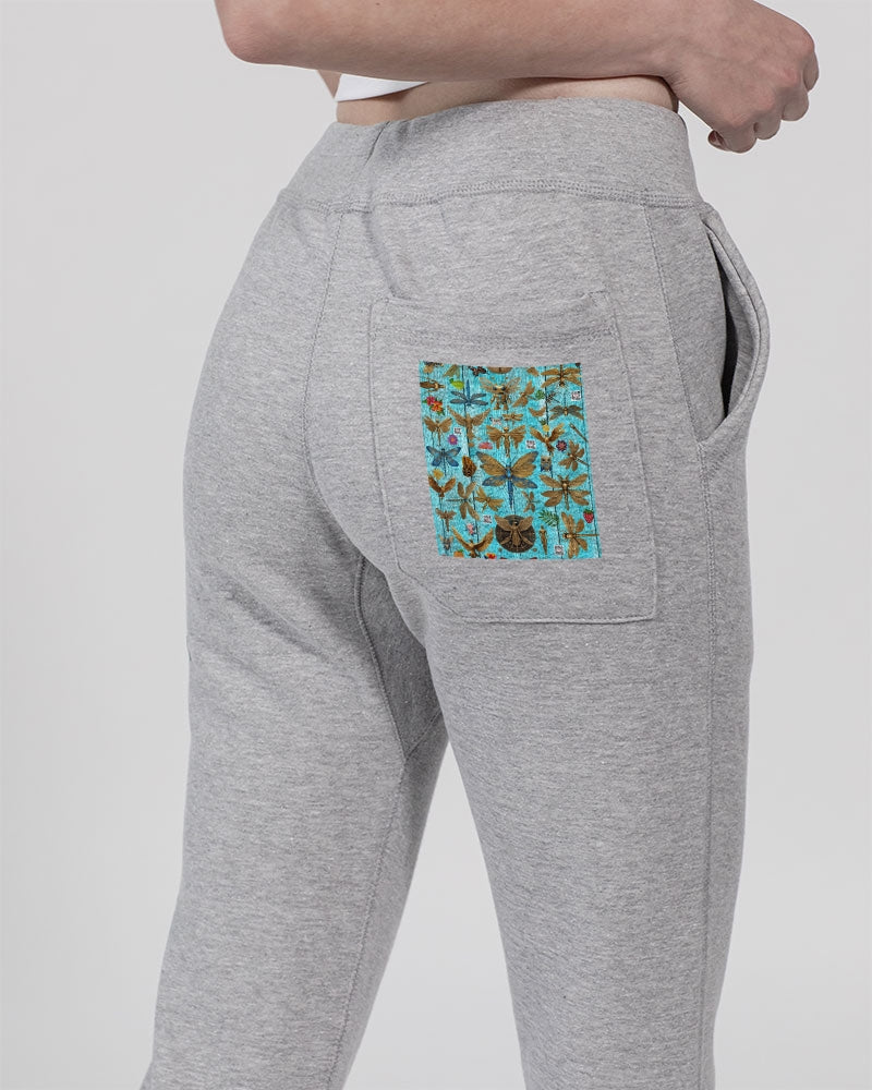 Abstrak dragonfly Unisex Premium Fleece Joggers | Lane Seven