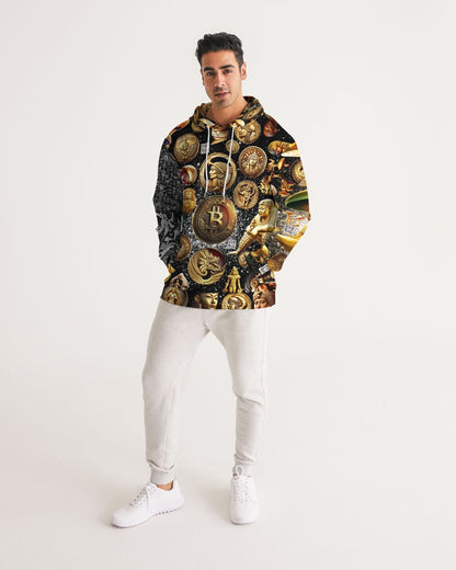 Illustration Abstrak Men's All-Over Print Hoodie