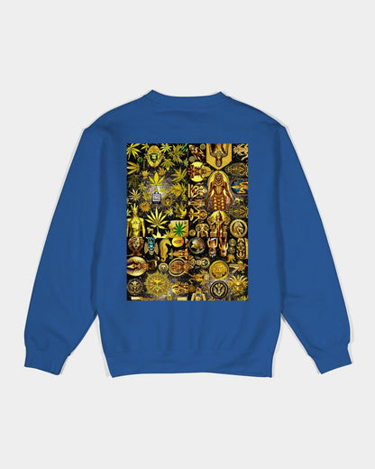 Ancient Abstrak Unisex Premium Crewneck Sweatshirt | Lane Seven