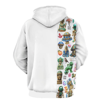 230gsm Men's Cool Hoodie with Double-layer Cap (All-Over Printing)