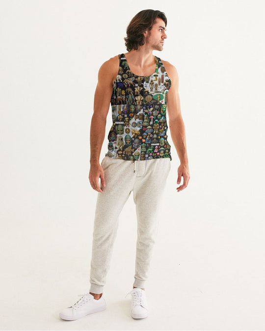 Abstraknyc Men's All-Over Print Tank