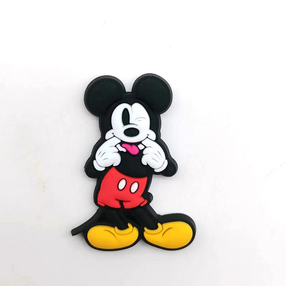 MINISO 1pcs cartoon Disney series DIY shoe charms Accessories buckle clogs sandals Garden shoes decorate kids gifts