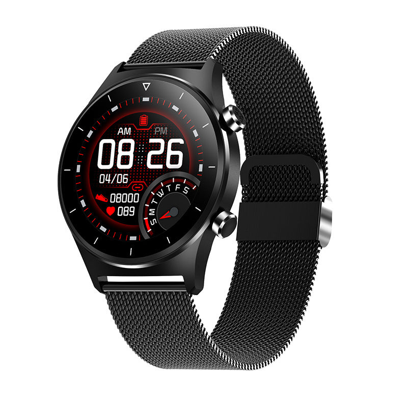 Compatible with Apple , Waterproof Silicone Strap Bluetooth Watch