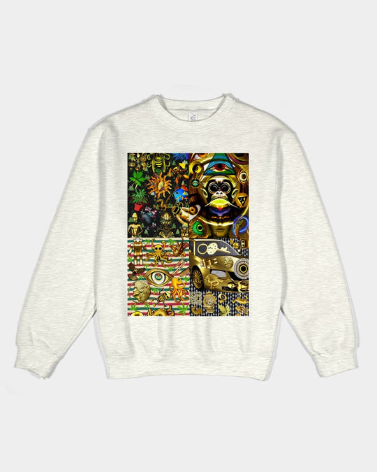 Outer Space Abstrak Unisex Premium Crewneck Sweatshirt | Lane Seven