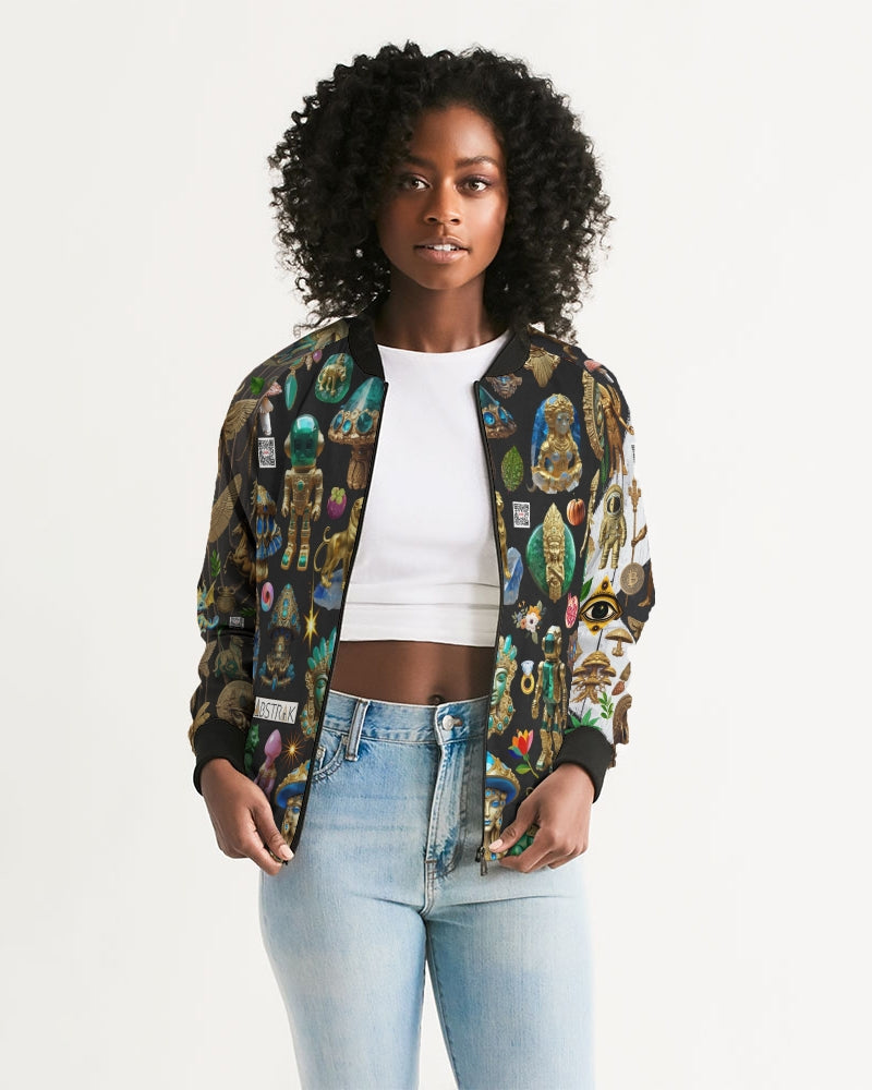 IMG_3100 Women's All-Over Print Bomber Jacket