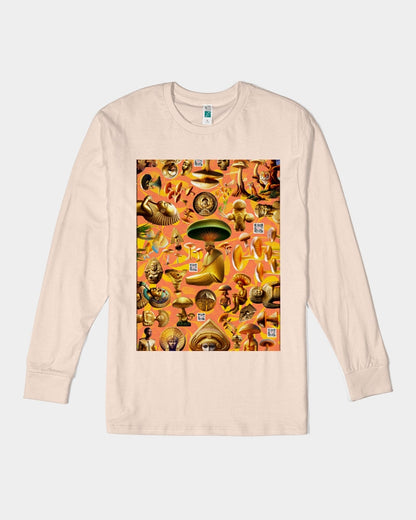 Illustration Abstrak Unisex Long Sleeve Tee | Lane Seven