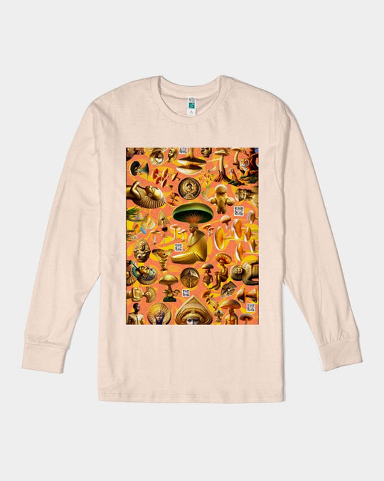 Illustration Abstrak Unisex Long Sleeve Tee | Lane Seven