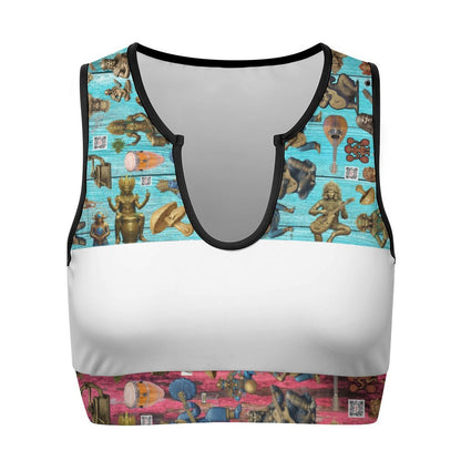 Custom Printed Yoga Tank Tops YJ053 (All-Over Printing)