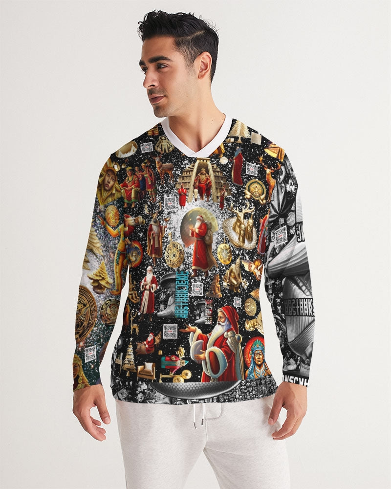 Matrix Vison Men's All-Over Print Long Sleeve Sports Jersey