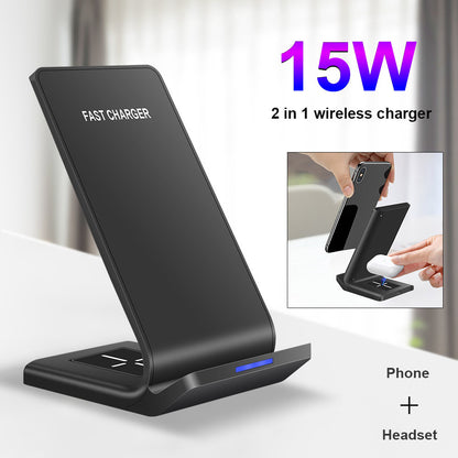 Desktop Wireless Charger Stand Mobile Phone