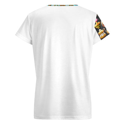 V-neck Short Sleeve T-Shirt VT (All-Over Printing)