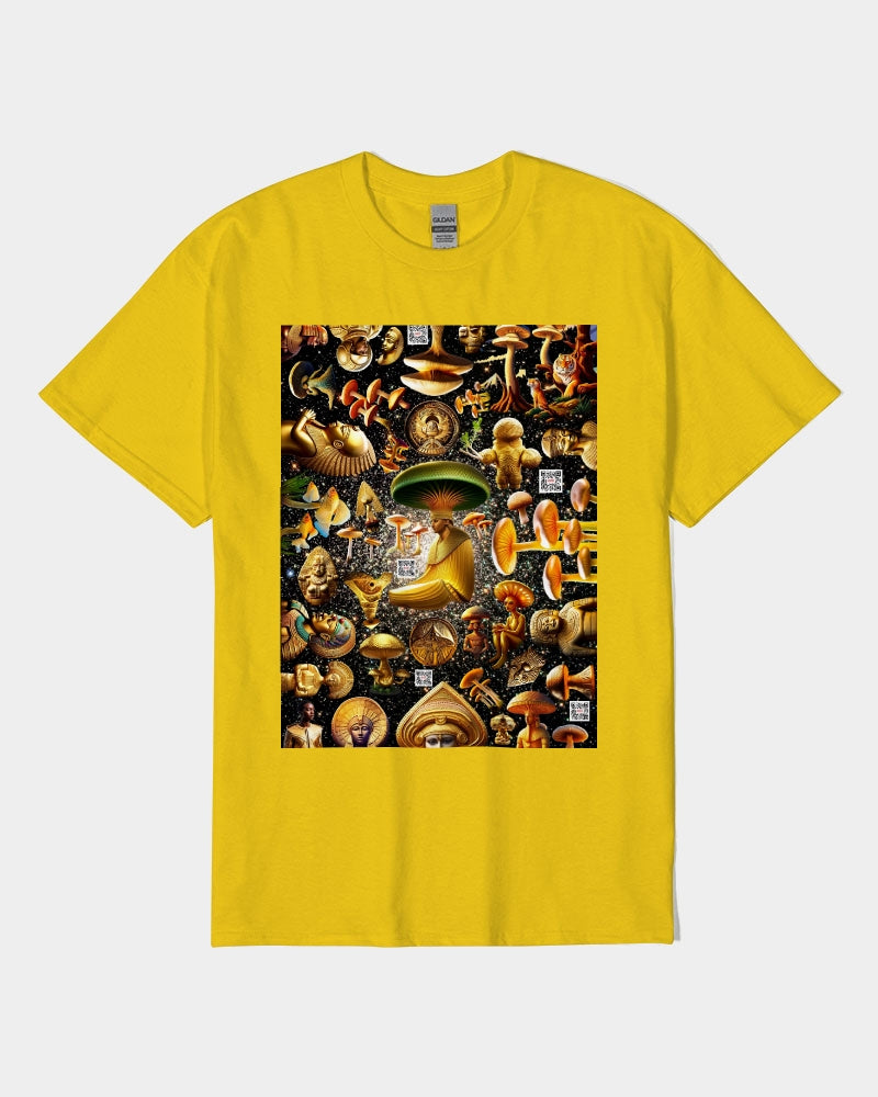 Illustration Abstrak Unisex Heavy Cotton T-Shirt | Gildan